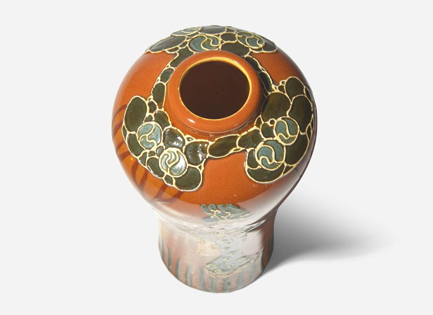 Frederick Hurten Rhead for Weller, Jap Birdimal Vase