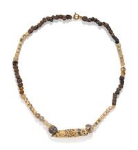 A Hellenistic Gold and Glass Bead Necklace