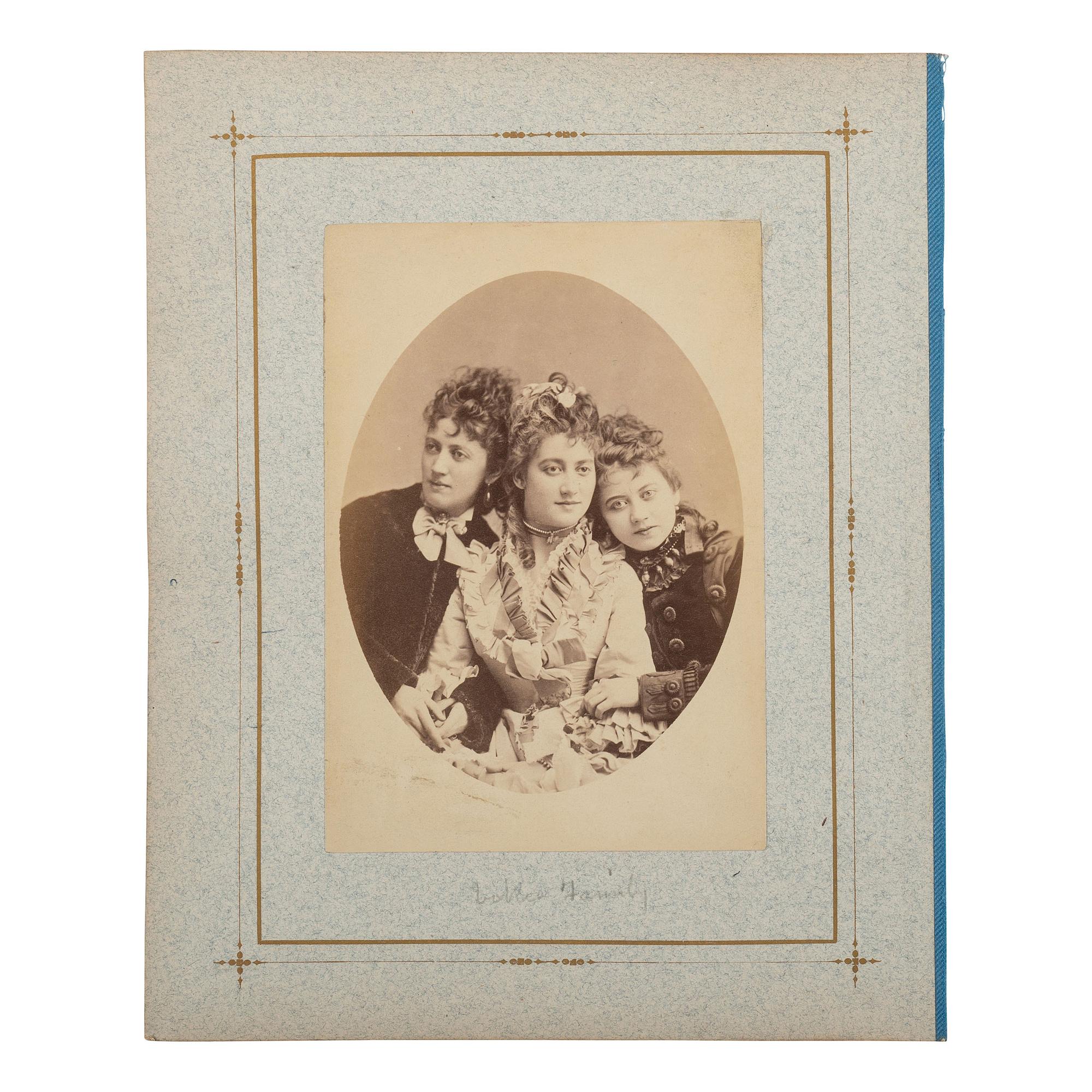[Early Photography] Group of 56 Carte de Visites and Cabinet cards of 19th Century Performers incl. Lind, Mitchell, Keene
