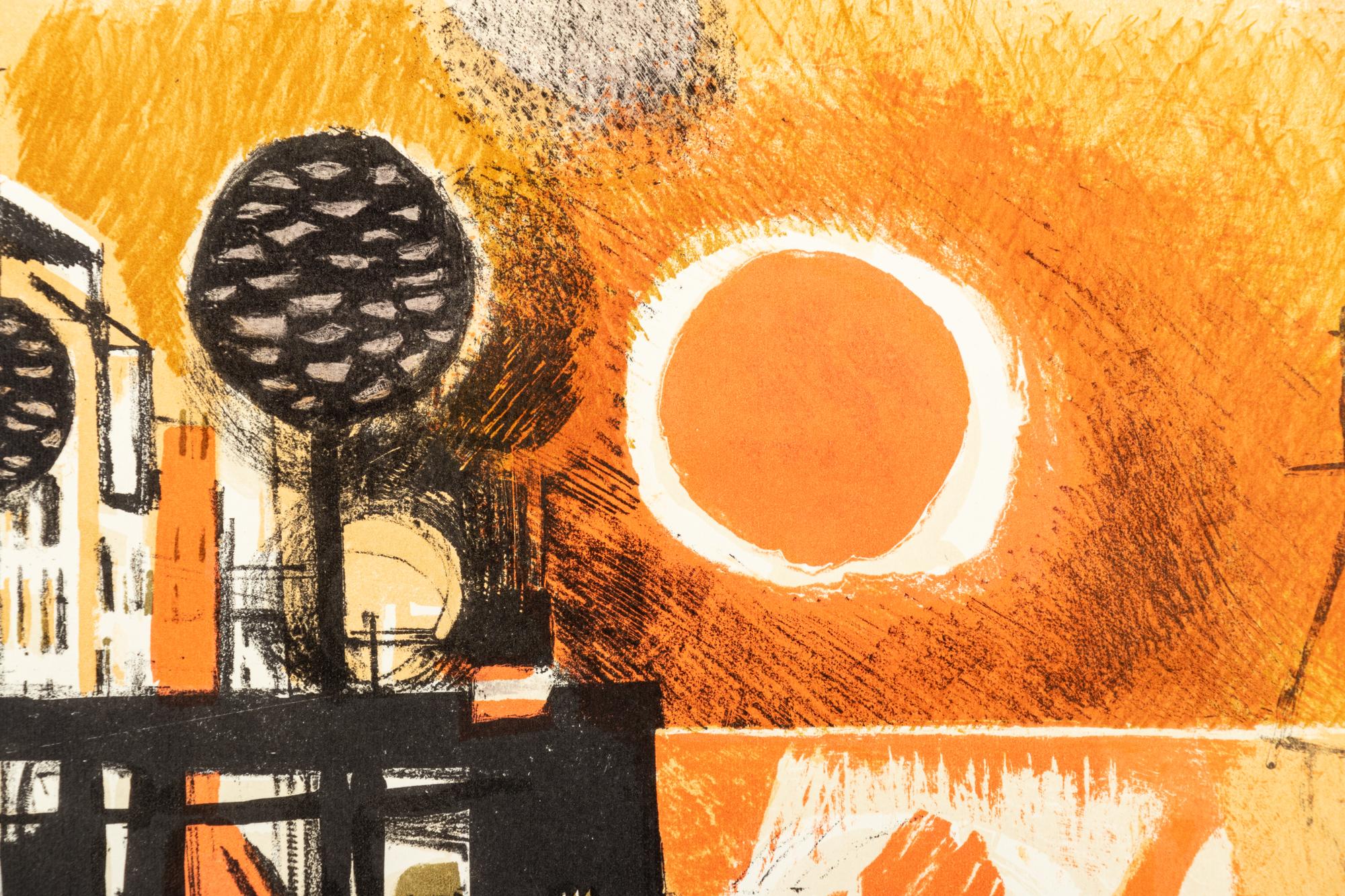 A Pair of Works by Zoran Mušič and Bruno Saetti