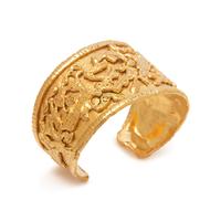JEAN MAHIE, HIGH KARAT GOLD 'CHARMING MONSTERS' CUFF BRACELET