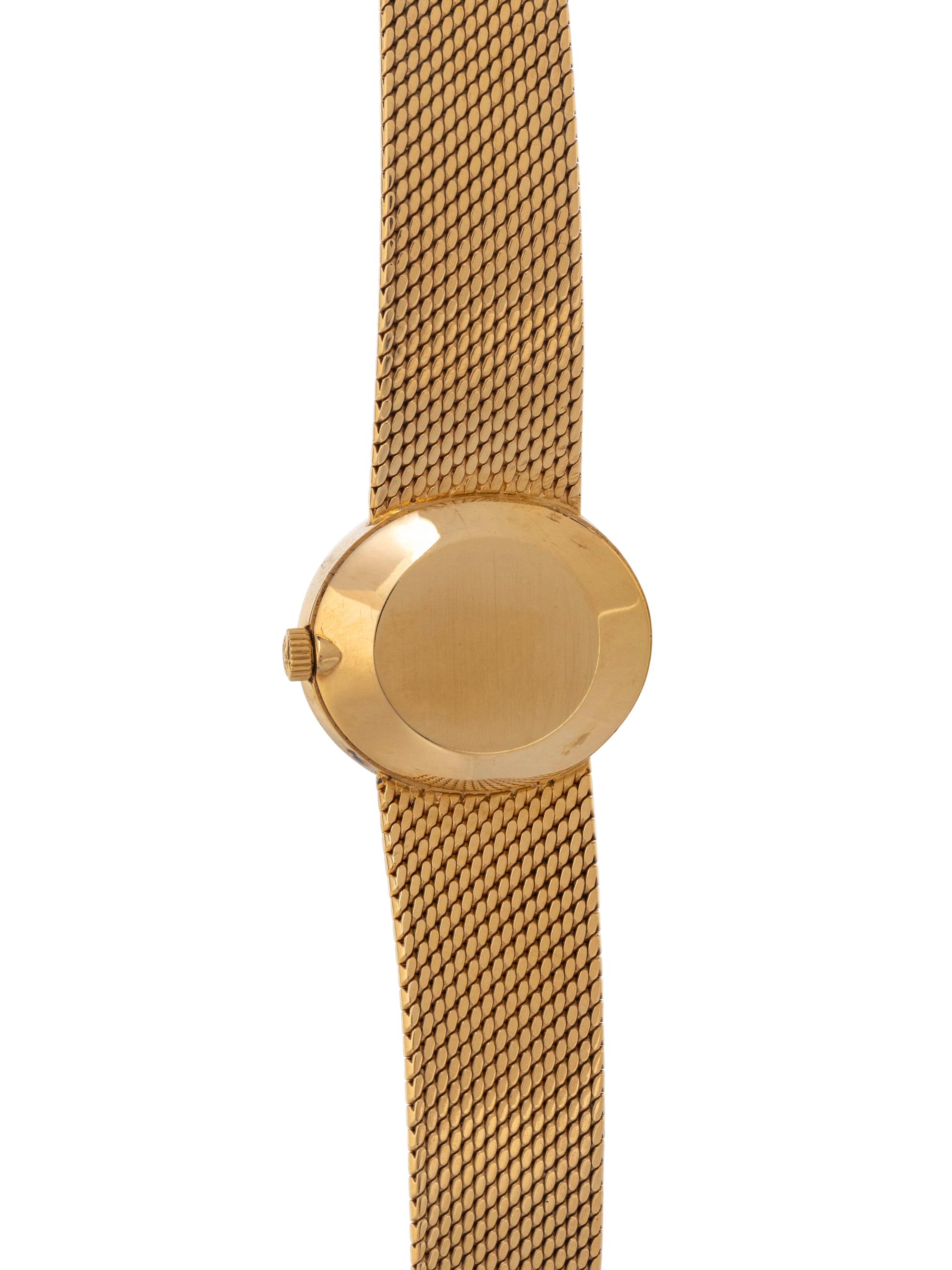 PATEK PHILIPPE FOR TIFFANY & CO., 18K YELLOW GOLD WATCH