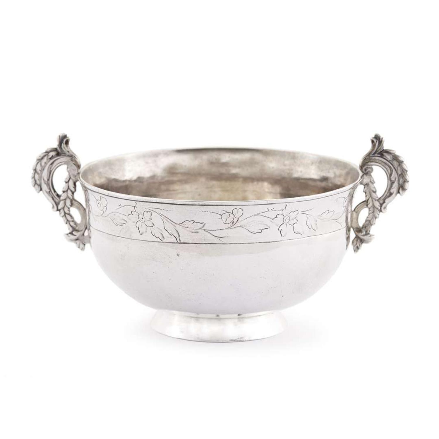 Spanish Colonial silver footed drinking vessel Guatemala City, Guatemala, late 18th century