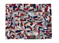 An American Crazy Quilt 88 x 72 inches. — 1879-1890
