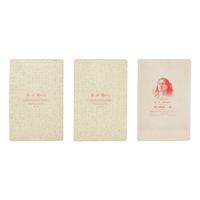 David F. Barry (American, 1854-1934) — Three Cabinet Cards of Plains Indians