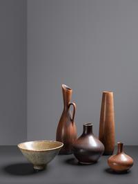 Collection of Five Vessels Rörstrand, Sweden