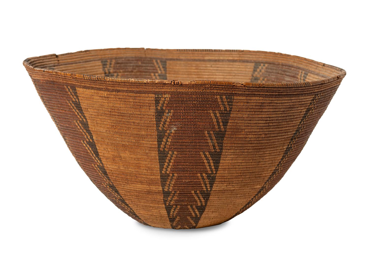 Maidu Polychrome Basket
