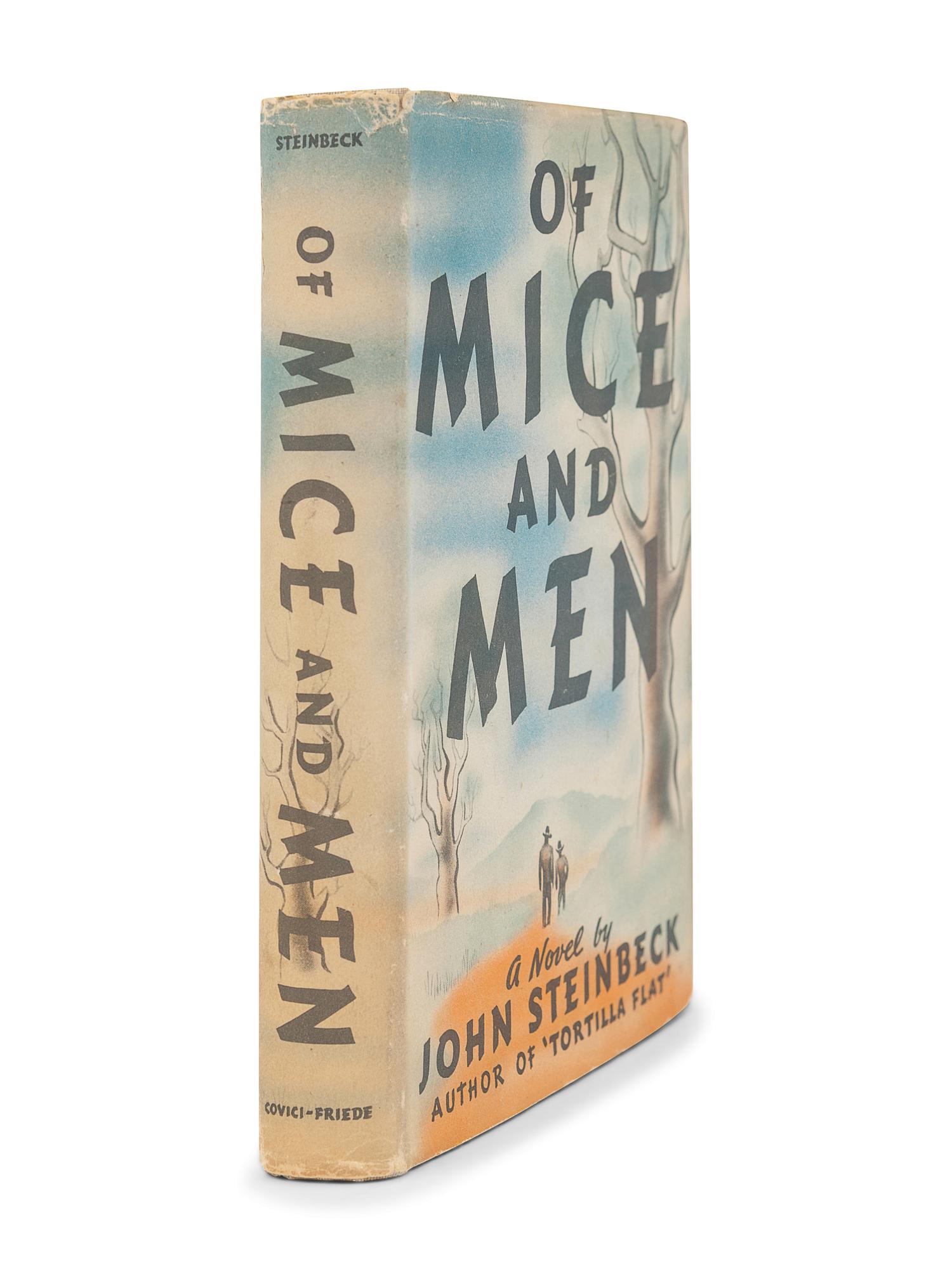 STEINBECK, John (1902-1968). Of Mice and Men. New York: Covici-Friede, 1937.