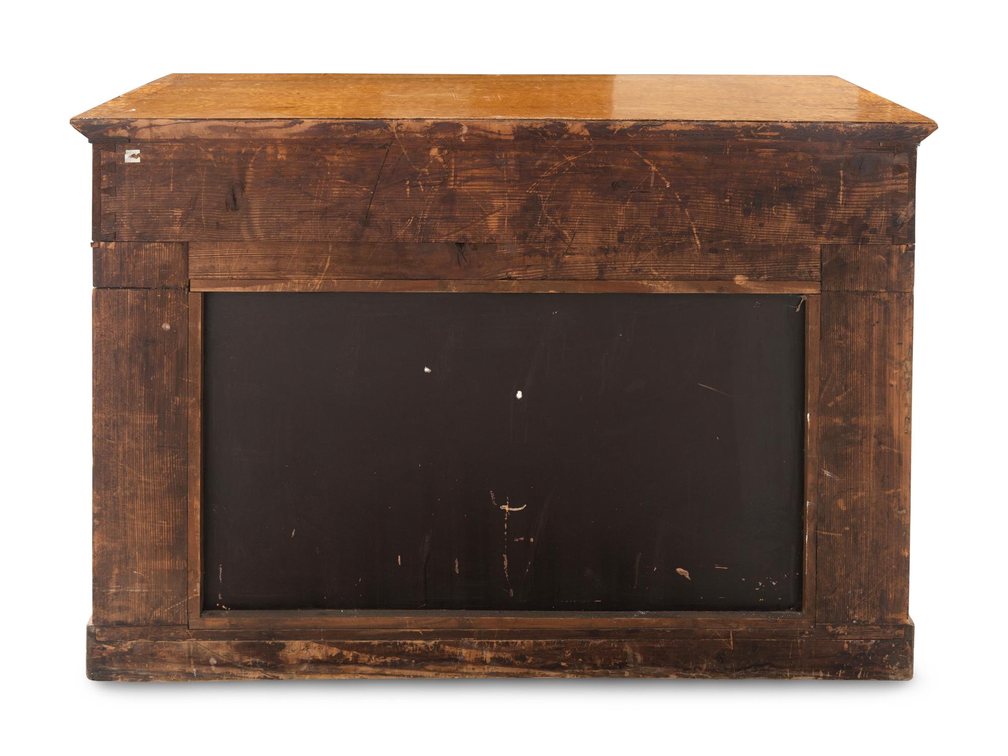 A Continental Maple Console Desserte