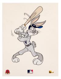 Bugs Bunny. Bugs Bunny in a Yankees Uniform, 2000.