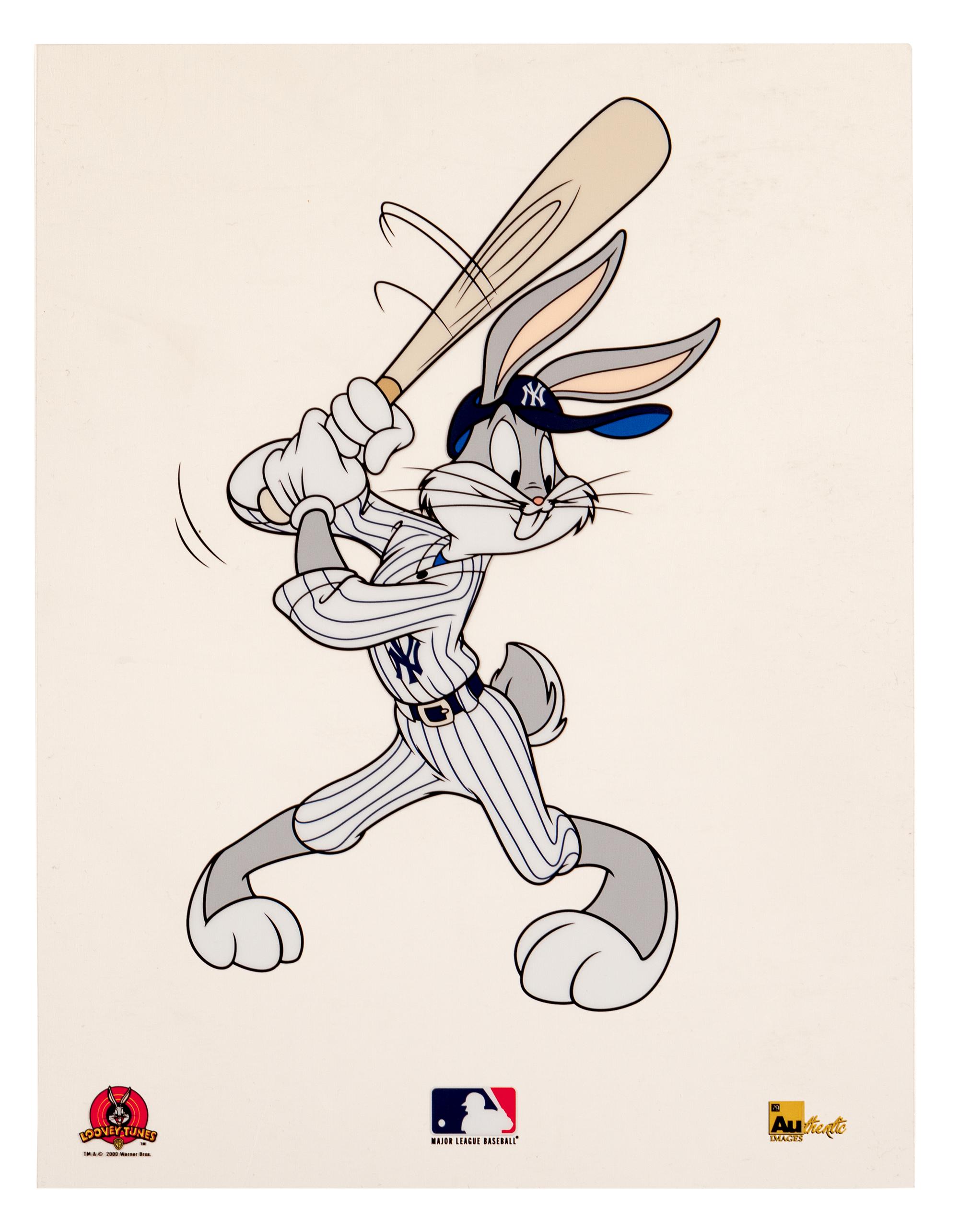 Bugs Bunny. Bugs Bunny in a Yankees Uniform, 2000.