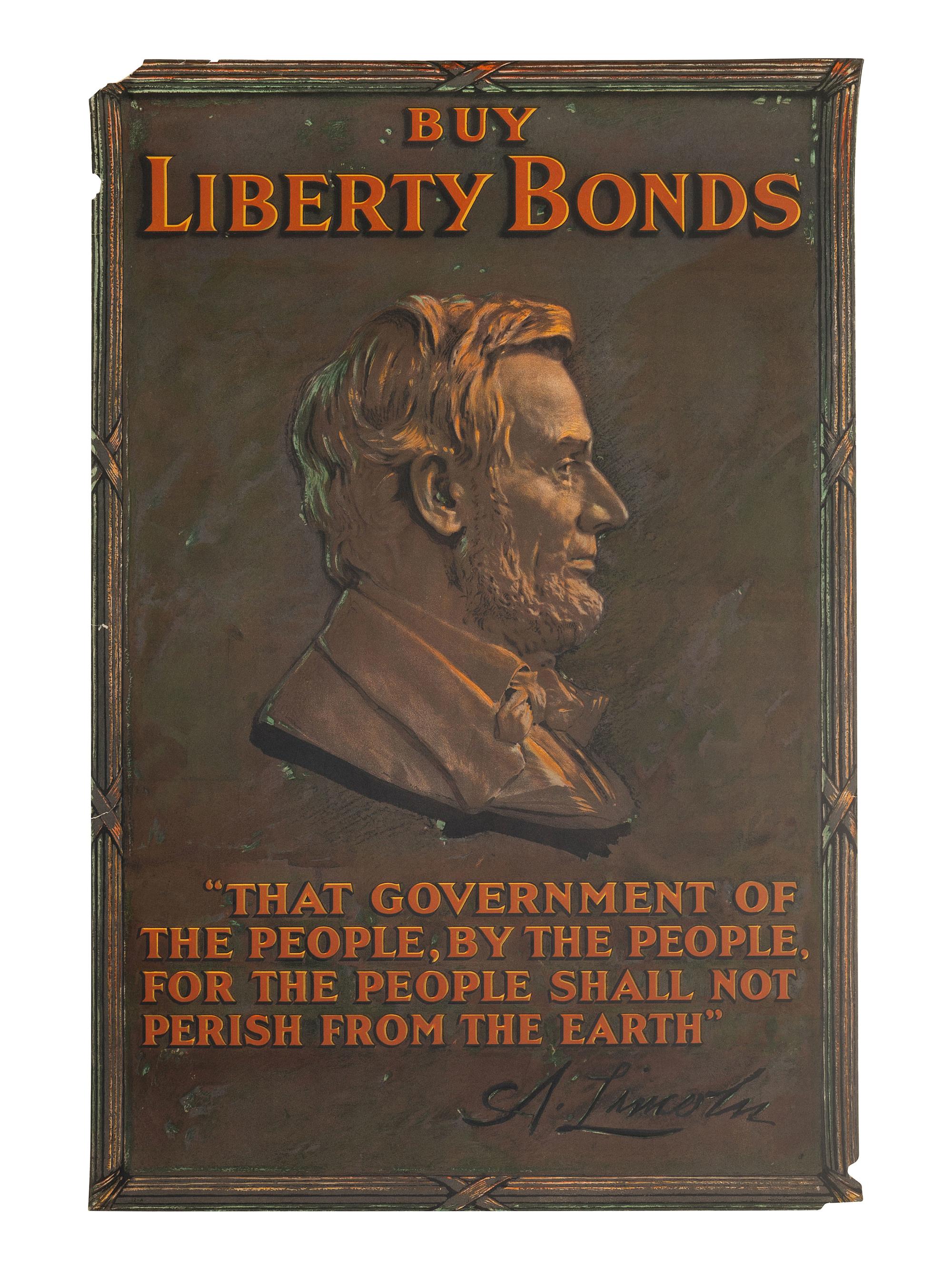 [WWI-WWII]. 14 World War I and Word War II posters, incl. examples by CHRISTY, HIRSCH, & ROCKWELL.