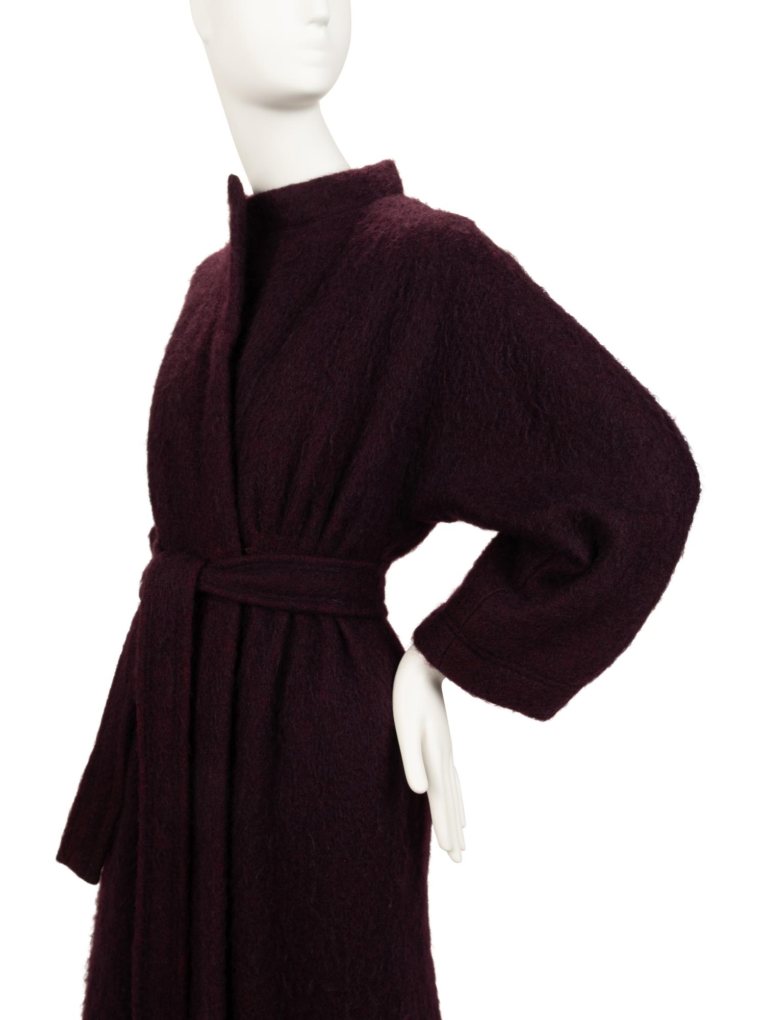Three Designer Coats: Two Pauline Trigère, One Bill Blass, 1980-90s