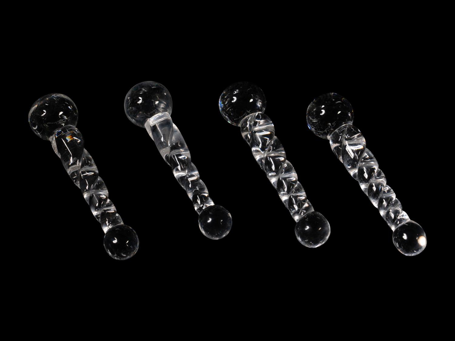 A Steuben Glass Table Service