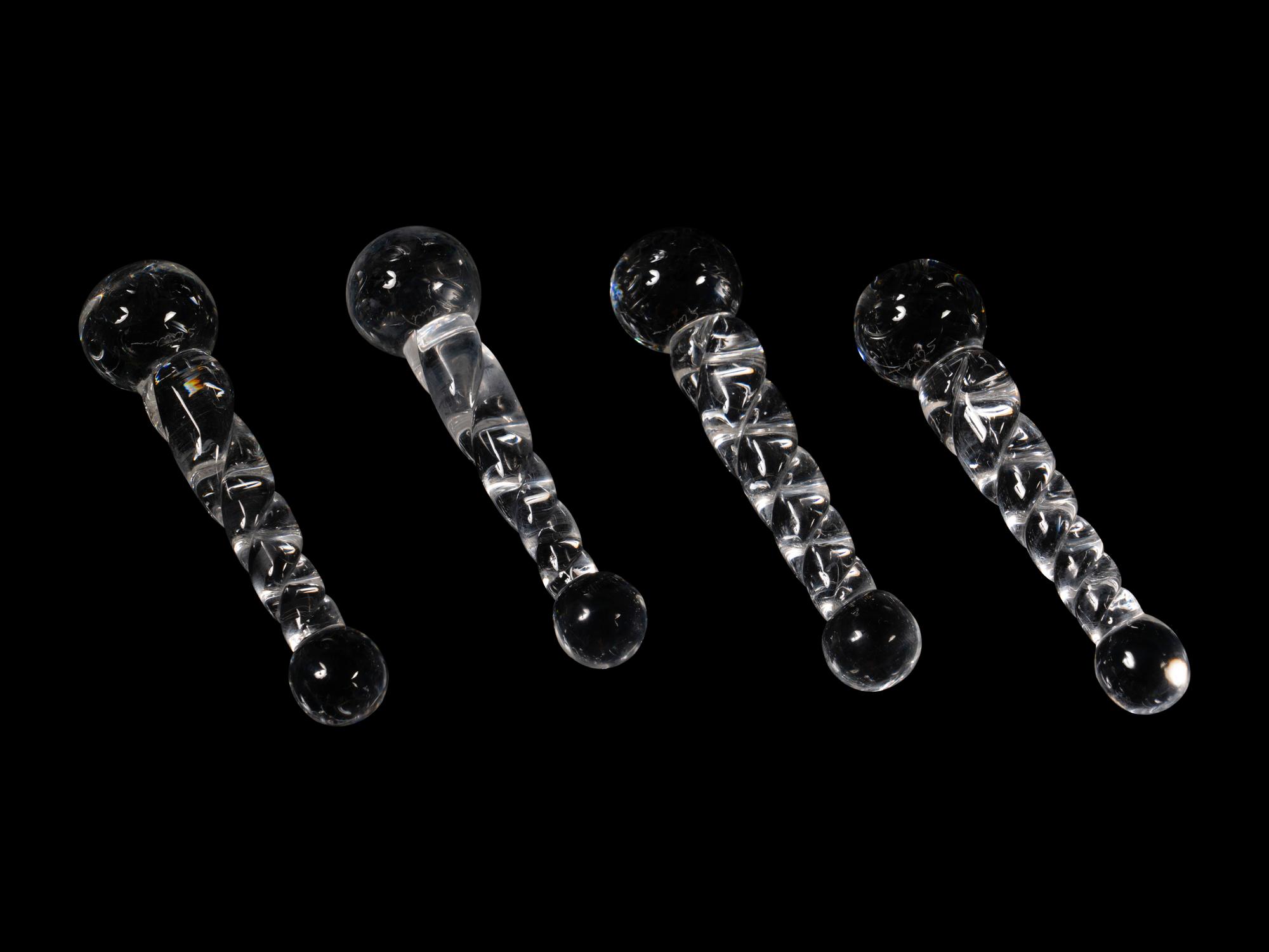 A Steuben Glass Table Service