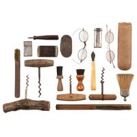 [TOOLS]. Collection of 19th-century tools, incl. Civil War-era examples.