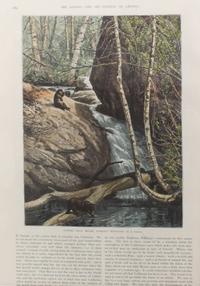 Six Hand Colored Woodblock Prints of Yosemite Height 14 x width 9 3/4 inches — LATE-19TH CENTURY