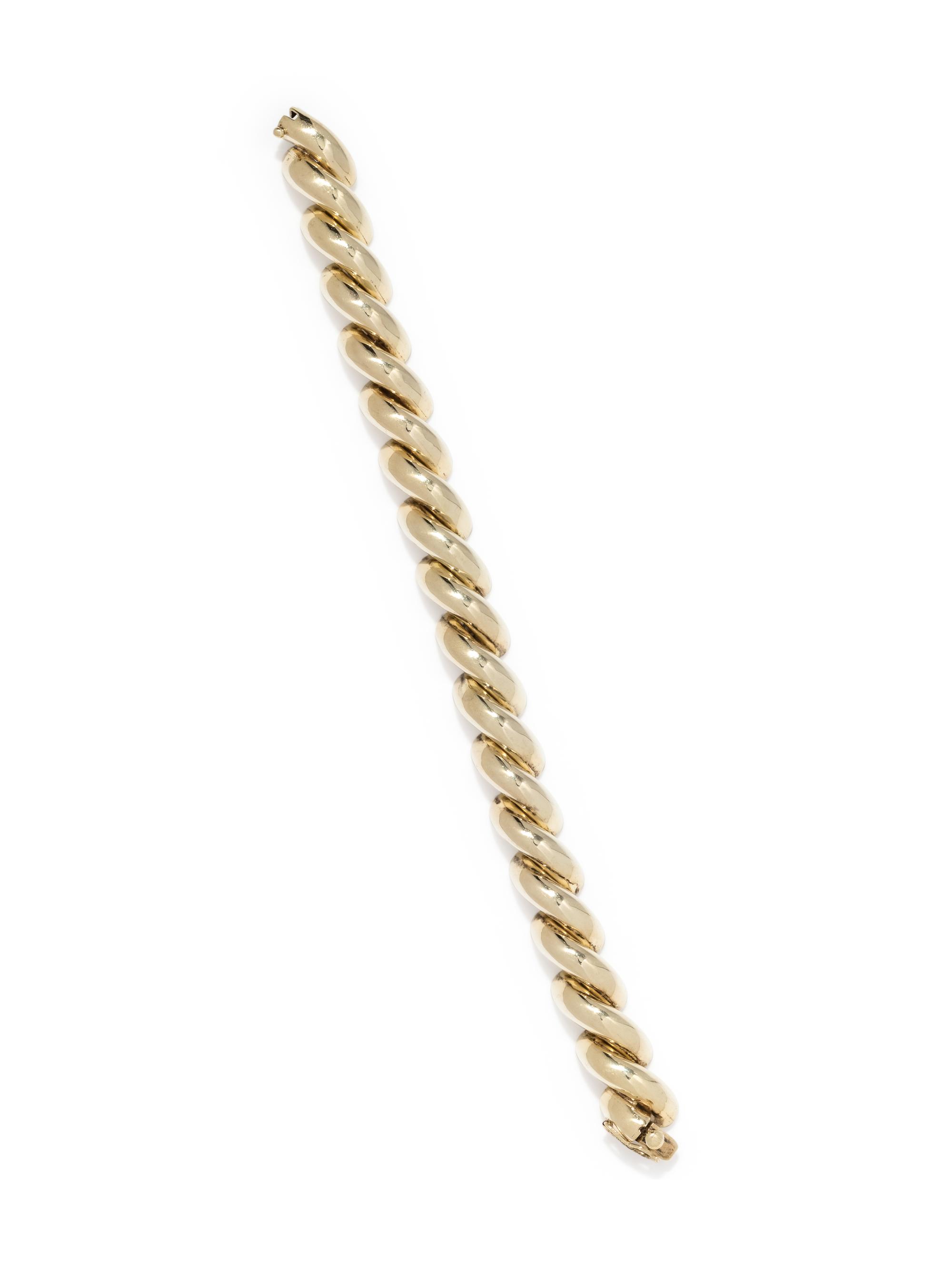 YELLOW GOLD BRACELET