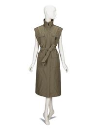 Brunello Cucinelli, Army Green Long Gilet
