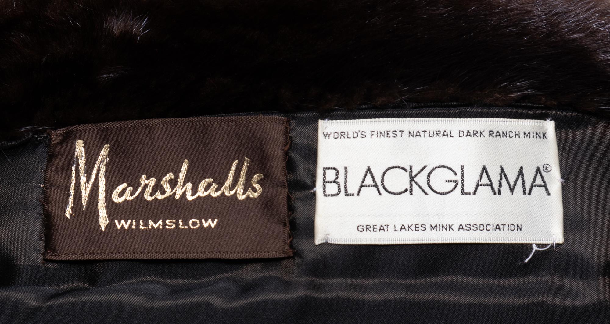 Long Dark Brown Mink Coat with Full Sleeves, 1990-2010s