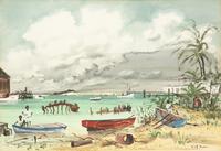 Fishing Boats at Shore