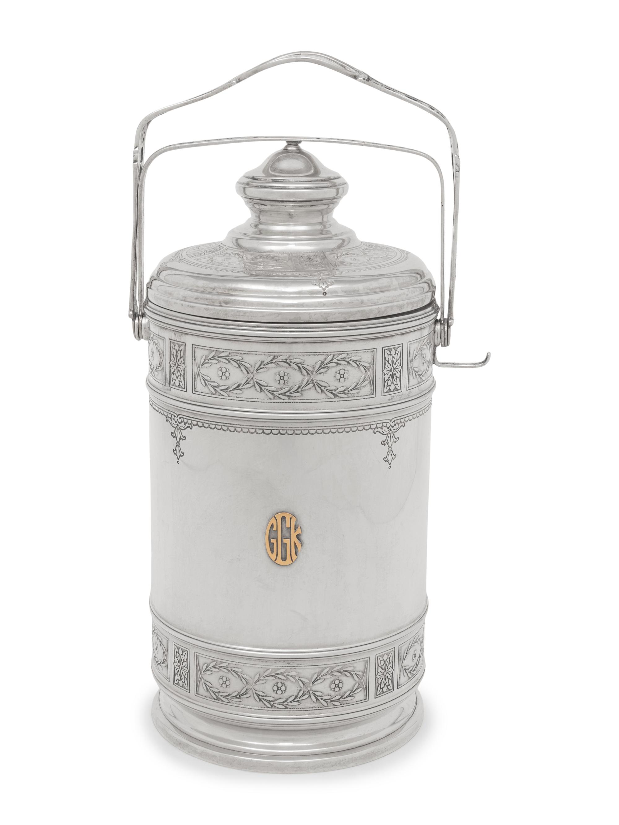 A Cartier Silver Ice Bucket
