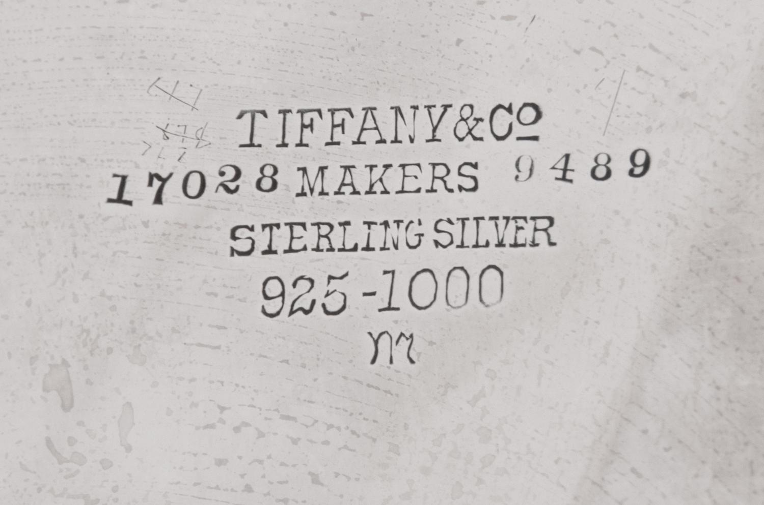 A Pair of Tiffany & Co. Silver Candlesticks