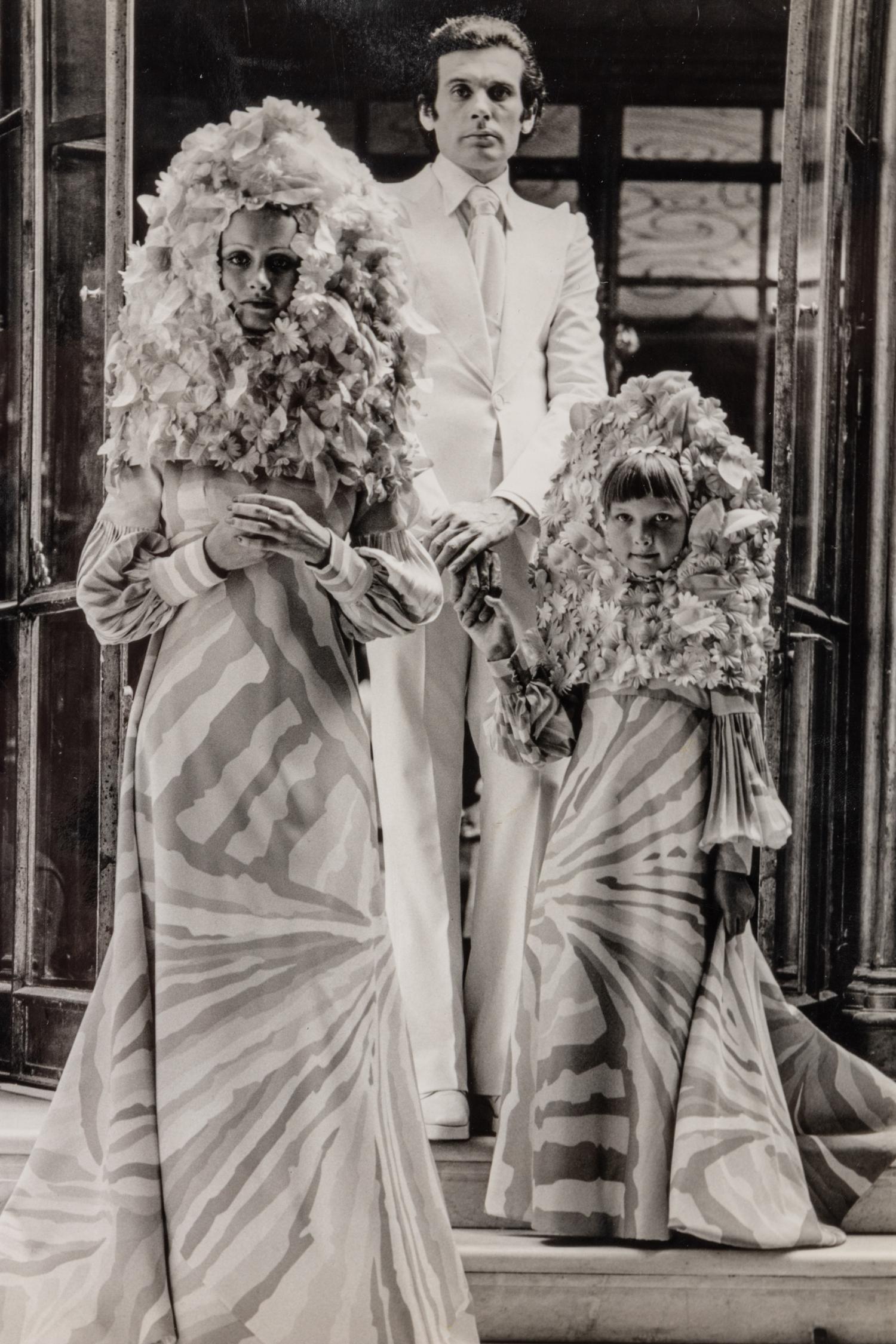 Three La Mendola Dresses and Press / Photo Archive, 1960-80s