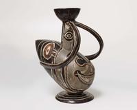 Pablo Picasso (Spanish, 1881-1973) Two-Handled Pitcher