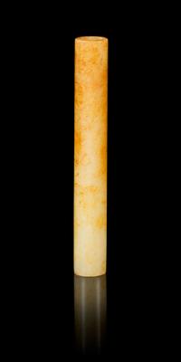 A Jade Pitch Pipe Height 2 3/8 inches. — HAN DYNASTY