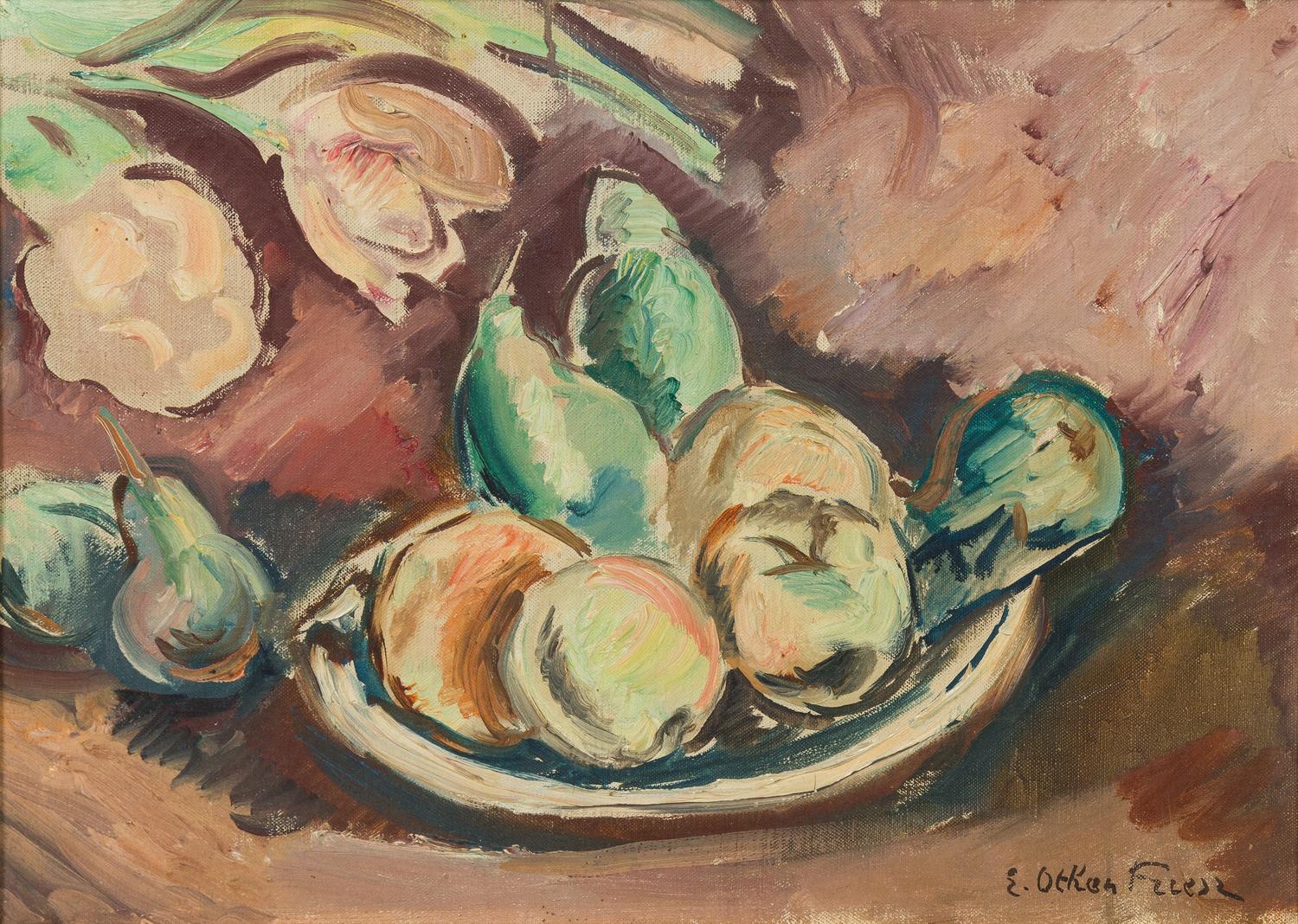Achille-Émile Othon Friesz, (French, 1879-1949), Nature morte aux poires