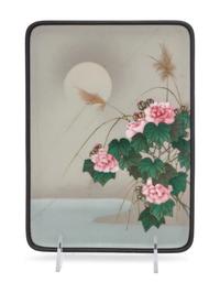 A Namikawa Sōsuke Cloisonné Enamel Tray
