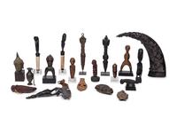 A Collection of Ethnographic Figures and Items
