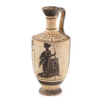An Attic Style White-Ground Lekythos