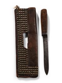 Northern Plains Tacked Knife Sheath, with Knife