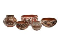 Collection of Isleta Pottery