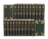 [MONASTERY HILL BINDING]. AINSWORTH, William Harrison (1805-1882). Historical Romances . Philadelphia: George Barrie & Son, n.d.