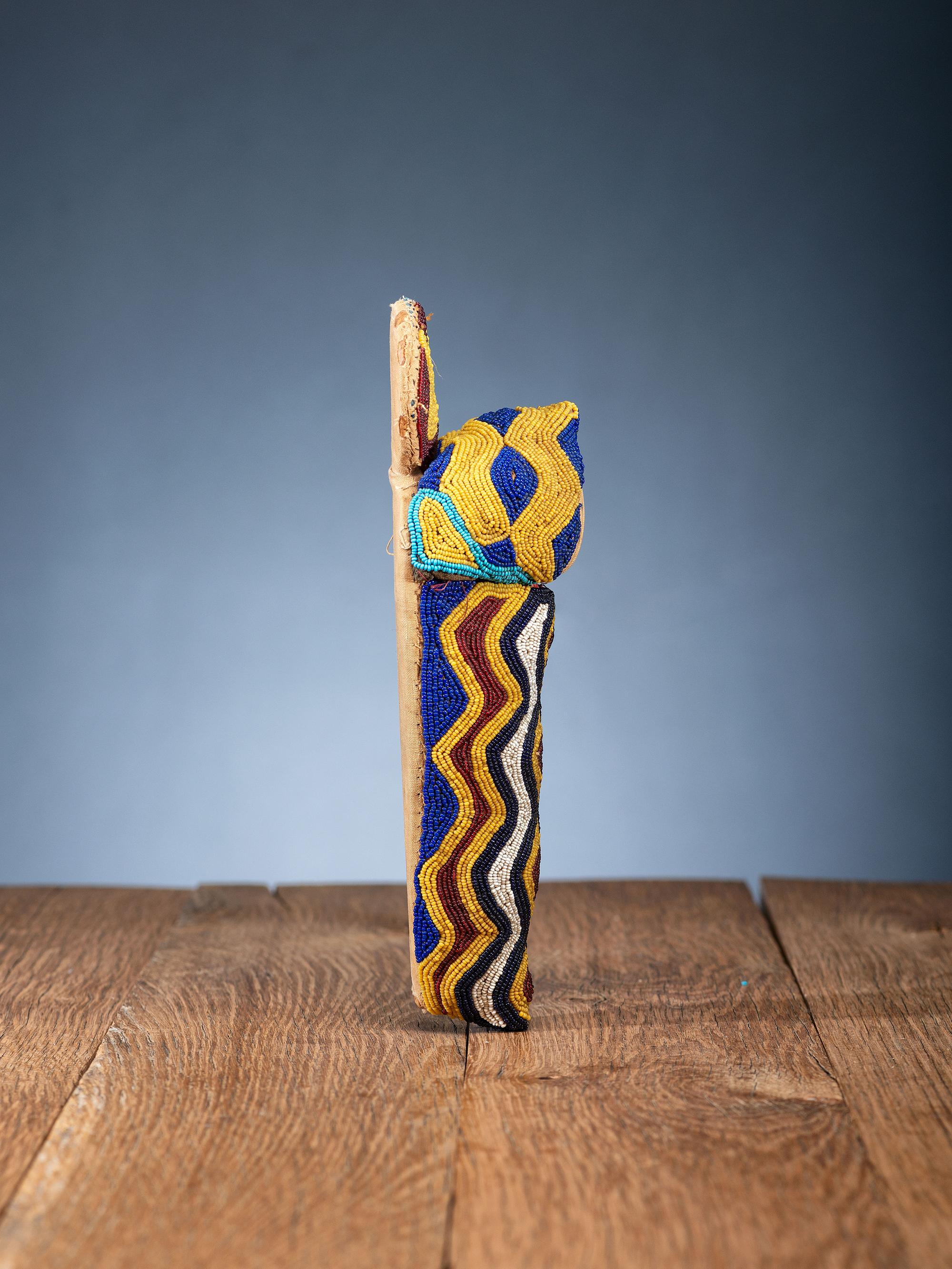 Umatilla Beaded Doll Cradle