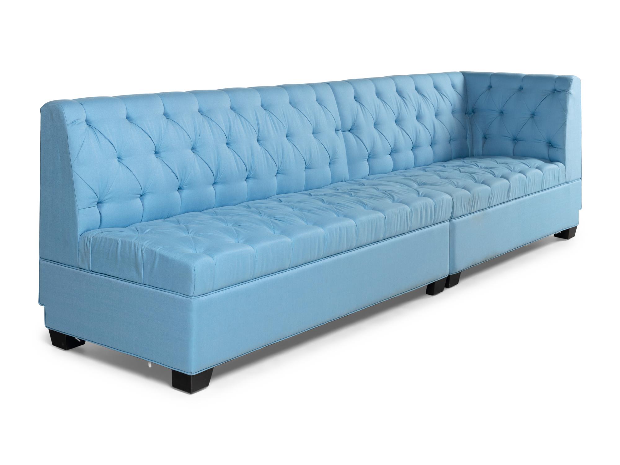 A Custom Corner Banquette Sofa