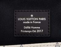 Louis Vuitton Limited Edition Chapman Steamer Backpack in Monogram Savane Dune Coated Canvas with Rhino Print, Chapman Brothers, Spring Summer 2017