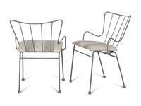 Antelope chairs, set of four Race Furniture, c. 1950