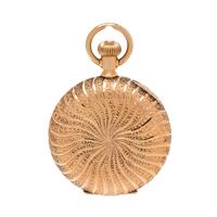 WALTHAM, 14K YELLOW GOLD HUNTER CASE POCKET WATCH