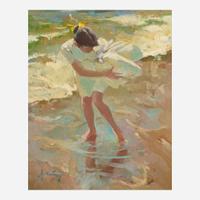 Coby Whitmore (American, 1913–1988) Windy Beach