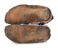 Sioux Beaded Hide Moccasins