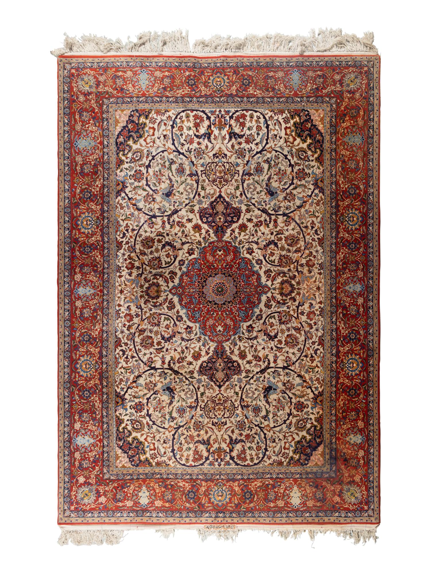 A Tabriz Wool Rug