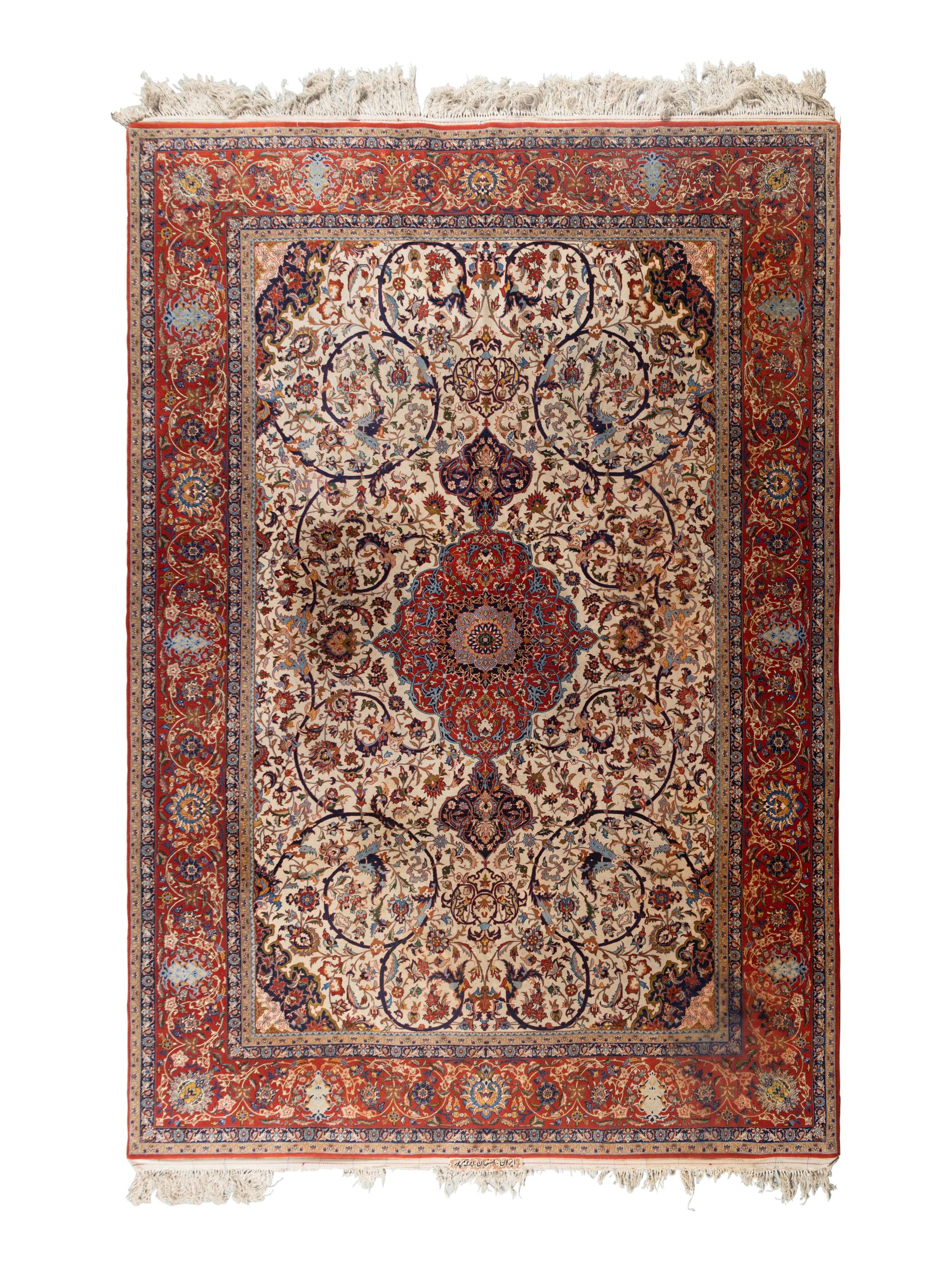A Tabriz Wool Rug