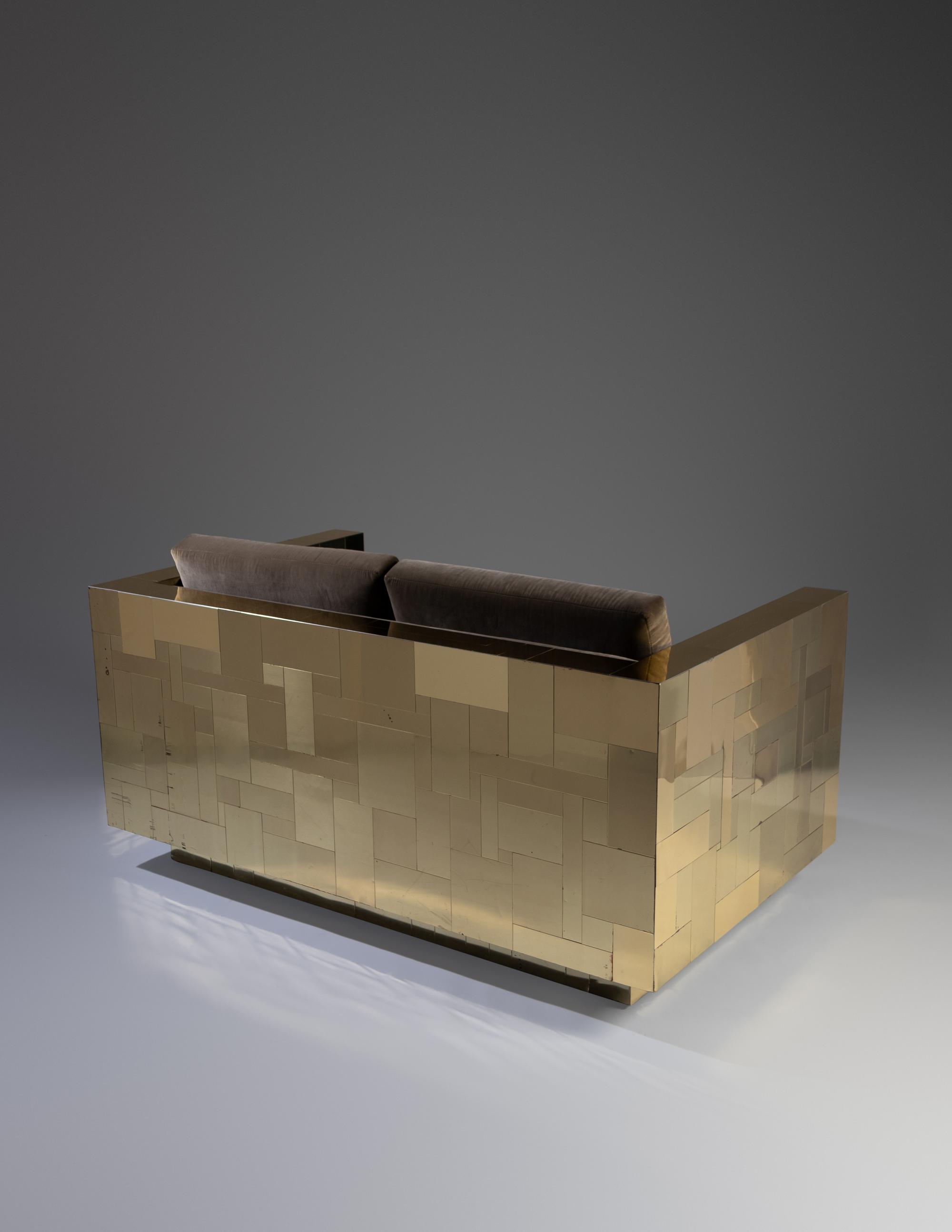 Cityscape Settee, Paul Evans Studio for Directional, USA