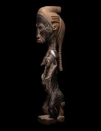 Four African Wood Figures