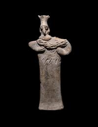 A Syro-Hittite Terracotta Double-Headed Figure