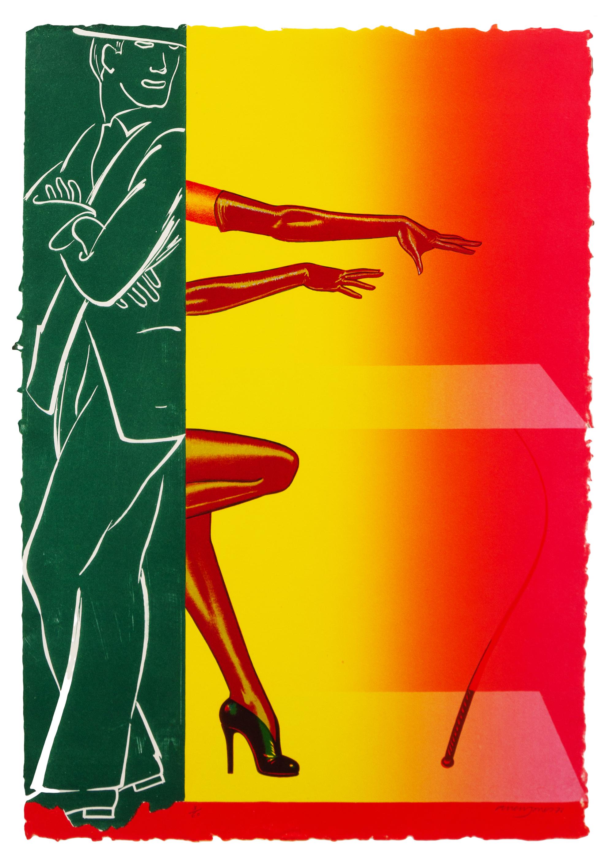 Allen Jones, (British, b. 1937), Magician Suite, 1976 (portfolio of 6 Works)